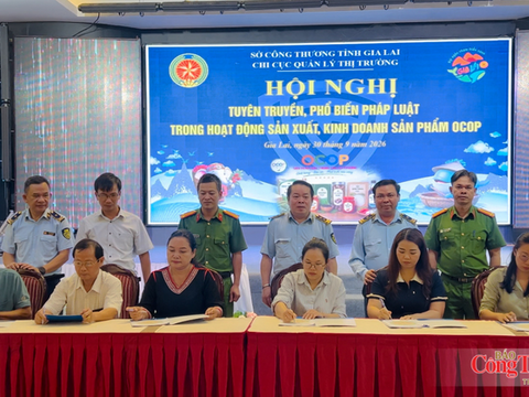 Gia Lai: Phòng ngừa vi phạm trong sản xuất, kinh doanh sản phẩm OCOP