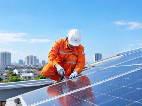 EVNHANOI: Điện mặt trời mái nhà giúp tiết giảm chi phí điện