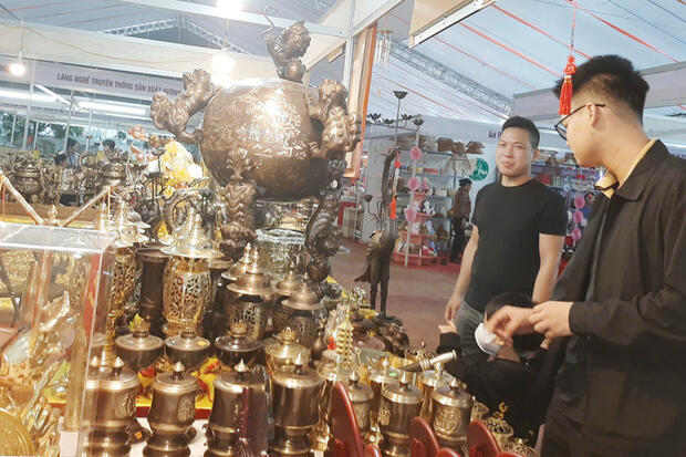 Hà Nội: Kết nối giao thương sản phẩm OCOP, làng nghề xã Thanh Oai