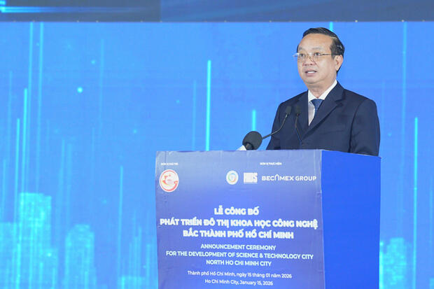 TP.HCM công bố cực tăng trưởng mới: Đô thị Khoa học công nghệ phía Bắc