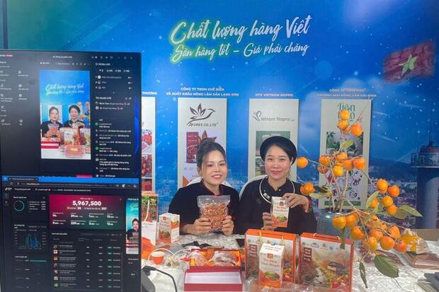 Lạng Sơn tổ chức phiên Livestream quảng bá nông sản, đặc sản