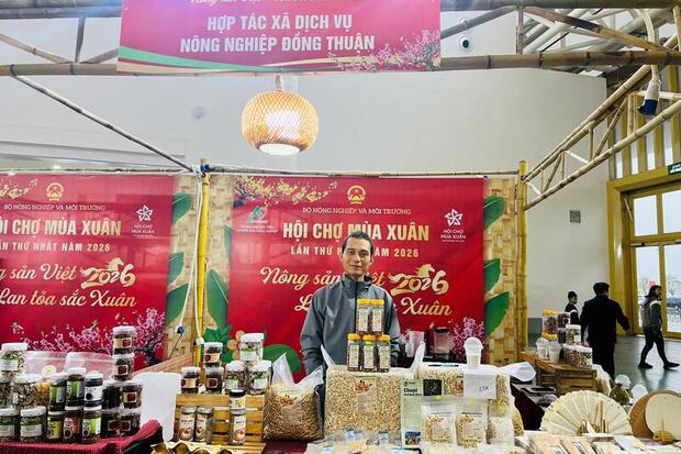 Hạt điều hữu cơ Đồng Thuận tìm cơ hội từ Hội chợ Mùa Xuân