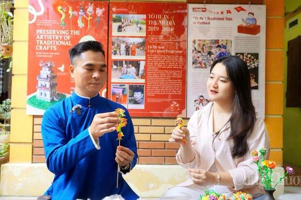 Tò he và câu chuyện giữ nghề truyền thống giữa mùa xuân mới
