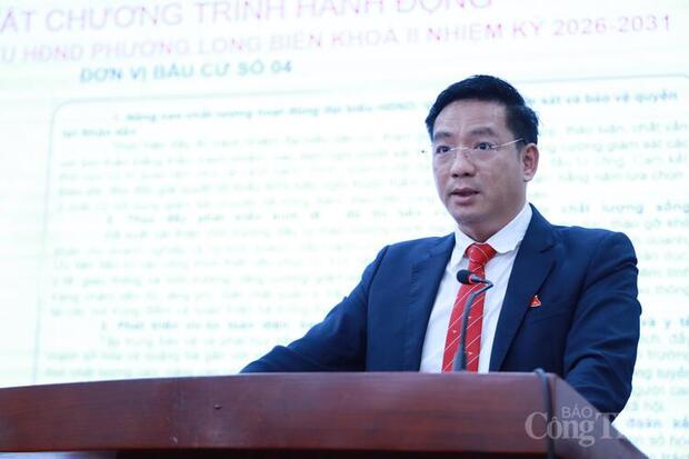 Hà Nội: Phường Long Biên tổ chức tiếp xúc cử tri với người ứng cử đại biểu HĐND