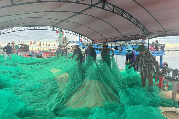 Quảng Ngãi: Ngư dân tìm cách thích nghi với giá dầu tăng để bám biển