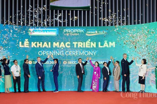 Sắp diễn ra chuỗi triển lãm quốc tế về công nghệ chế biến, đồ uống và nhựa