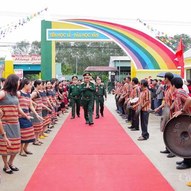 Ngôi trường nhỏ, ước mơ lớn nơi dải đất biên cương