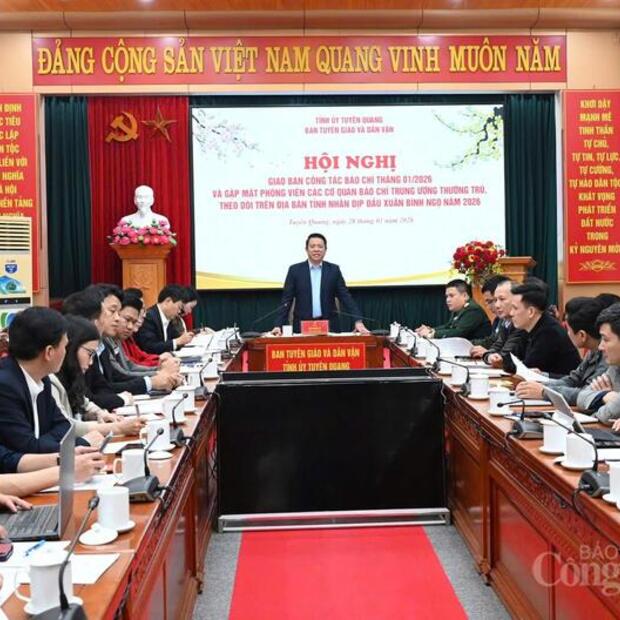 Tuyên Quang: Chủ động đảo đảm cung cầu và an toàn thị trường dịp Tết