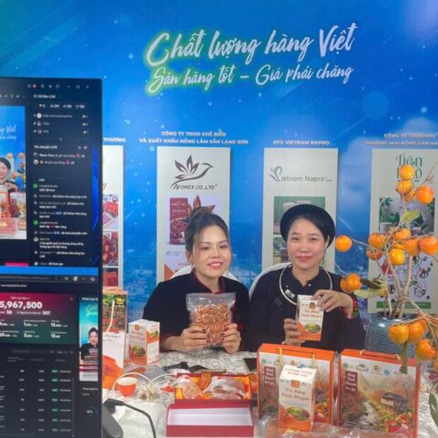 Lạng Sơn tổ chức phiên Livestream quảng bá nông sản, đặc sản