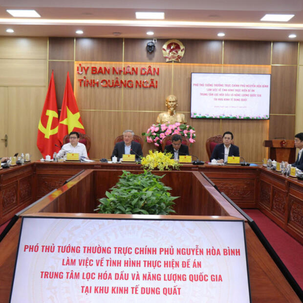 Phó Thủ tướng: Đề án lọc hóa dầu là cơ hội lớn cho Quảng Ngãi