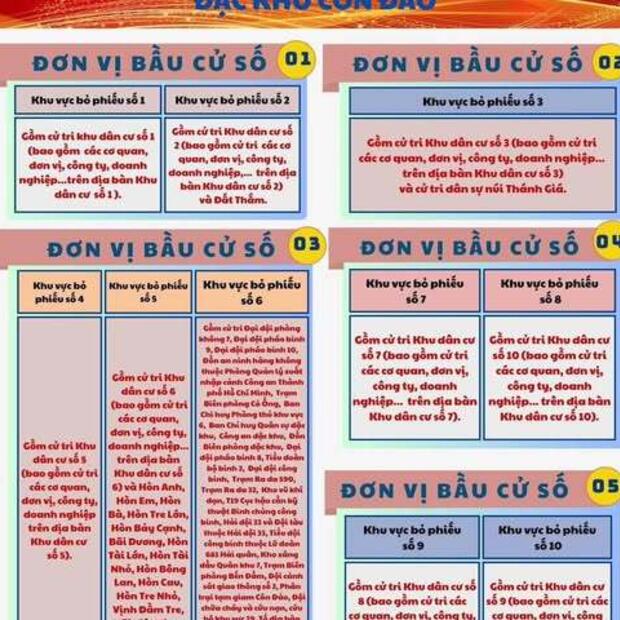 Thể lệ và nguyên tắc bỏ phiếu bầu cử đại biểu Quốc hội và Hội đồng nhân dân