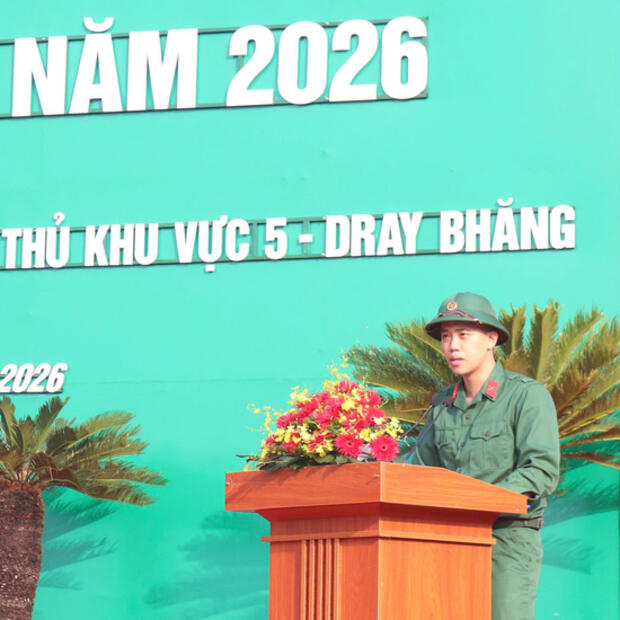 Đắk Lắk: Hơn 4.600 thanh niên lên đường nhập ngũ