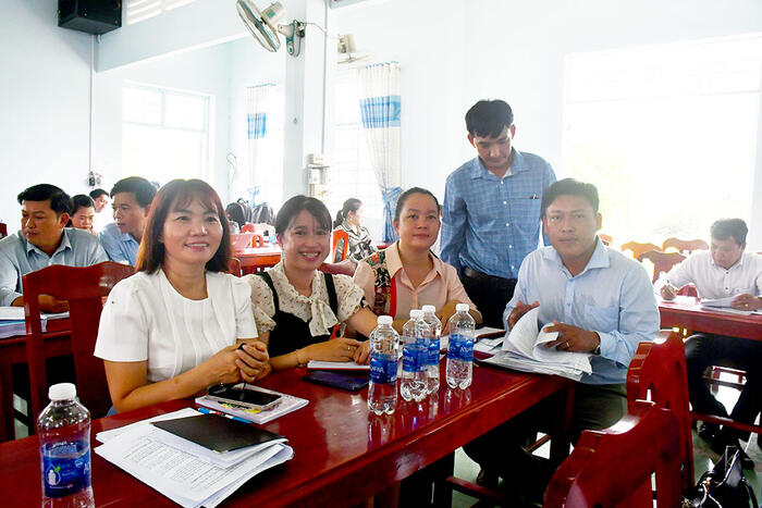 Xã Bảo Thạnh đã đạt 4/10 tiêu chí nông thôn mới