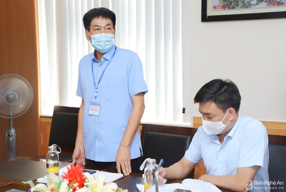 Chủ tịch UBND tỉnh: Chủ động, quyết liệt để khống chế, kiểm soát dịch Covid-19 ở Diễn Châu