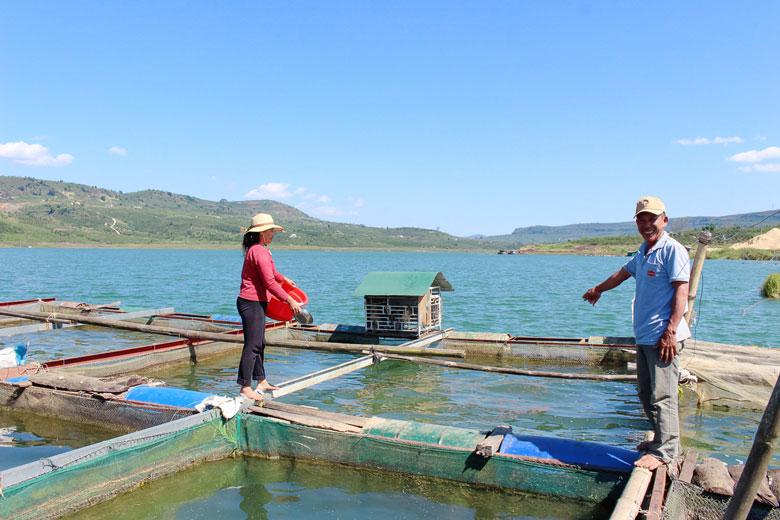 Hồ thủy điện Đồng Nai 2 đang mở ra hướng phát triển kinh tế mới cho người dân xã Tân Nghĩa