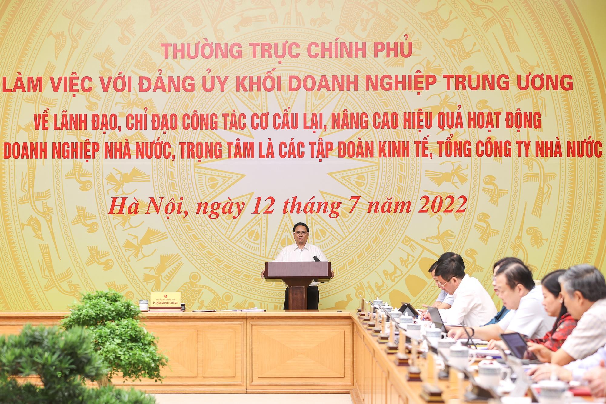 Thủ tướng: Các DNNN phải góp phần quan trọng xây dựng nền kinh tế độc lập, tự chủ và ổn định kinh tế vĩ mô - Ảnh 4.