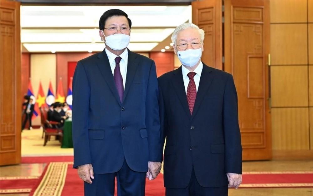 Hôm nay, Việt Nam và Lào tổ chức Lễ kỷ niệm 60 năm thiết lập quan hệ ngoại giao ảnh 1