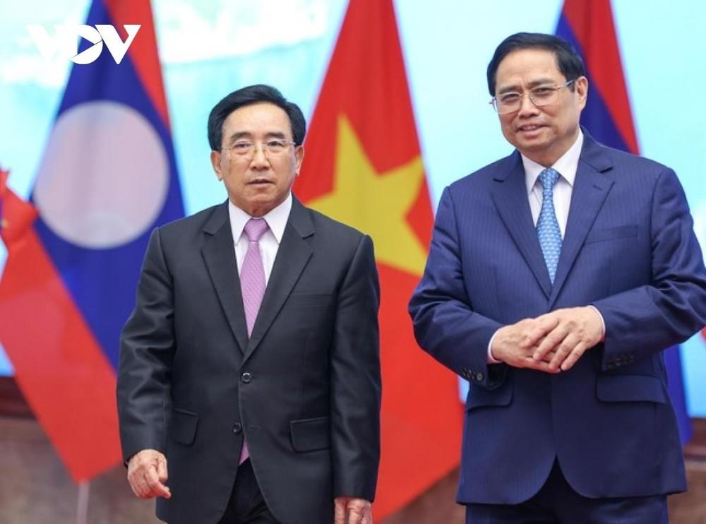 Hôm nay, Việt Nam và Lào tổ chức Lễ kỷ niệm 60 năm thiết lập quan hệ ngoại giao ảnh 2