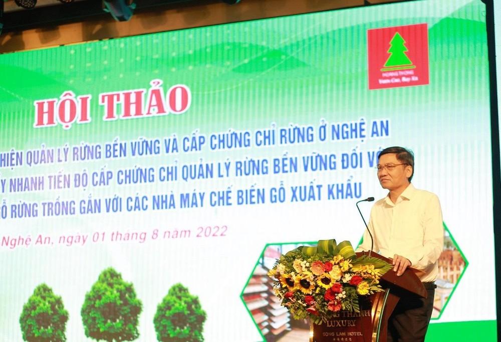 Nghệ An bàn giải pháp đẩy nhanh tiến độ cấp chứng chỉ quản lý rừng bền vững ảnh 4