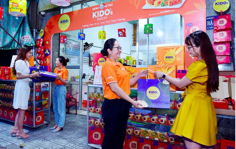 KDC "tái xuất" đường đưa bánh trung thu với thương hiệu KIDO's Ba