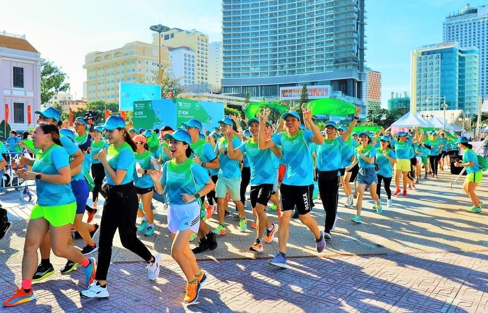 Herbalife Việt Nam là nhà tài trợ dinh dưỡng tại VnExpress Marathon Marvelous Nha Trang 2022 ảnh 1