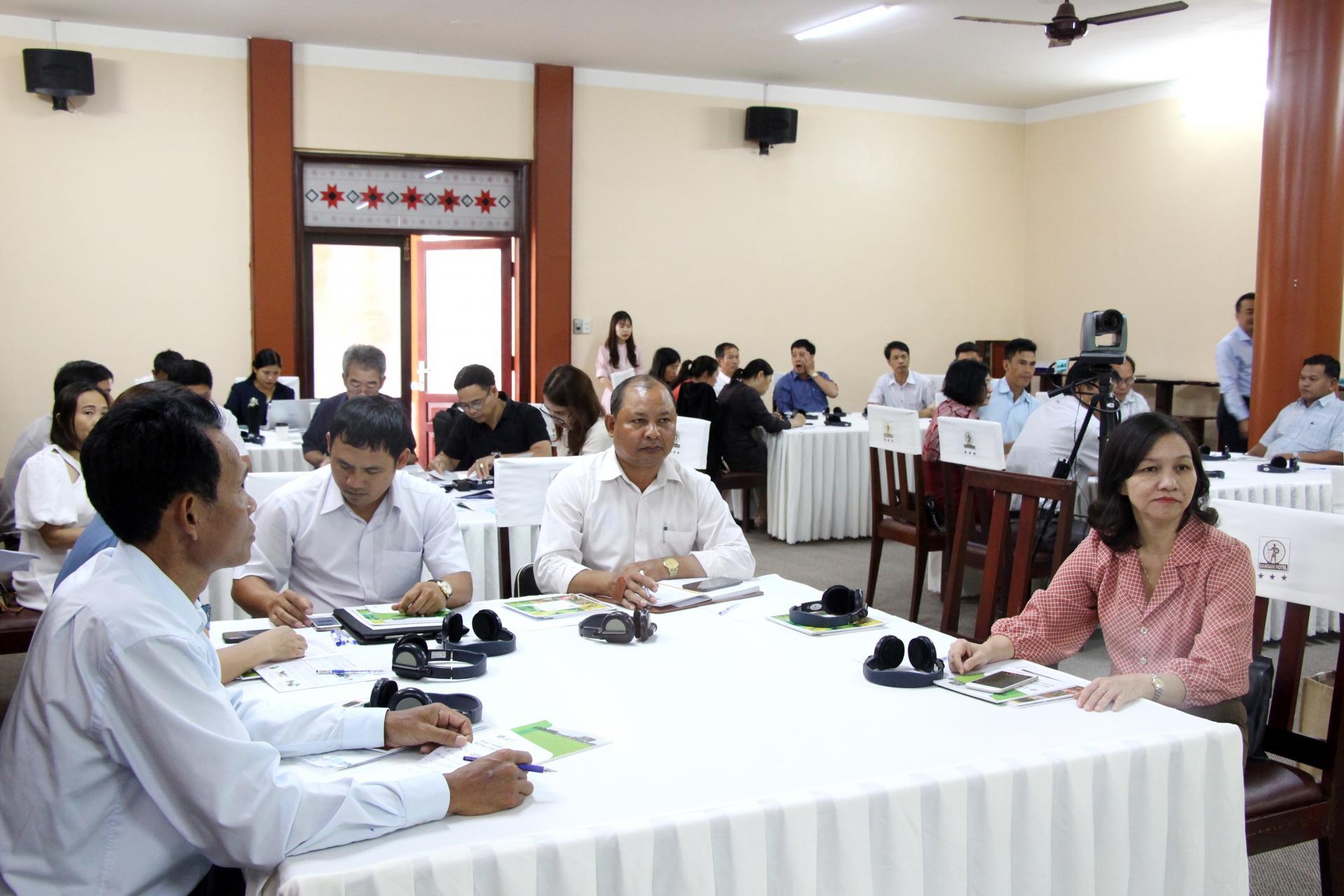 Các đại biểu tham dự lớp tập huấn