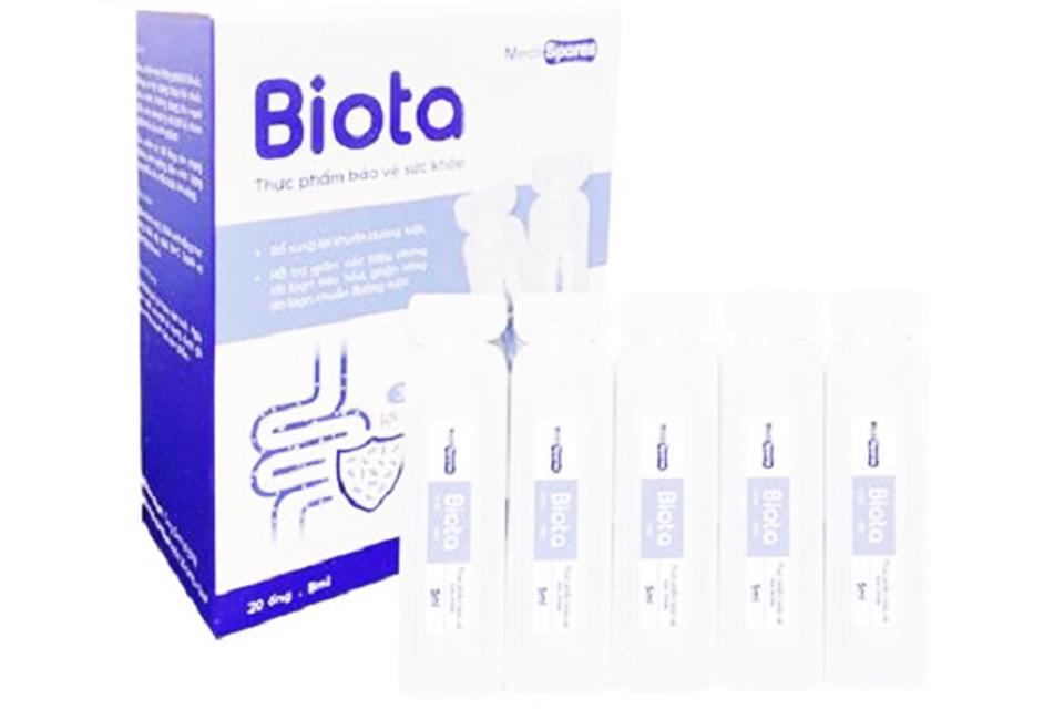 Cảnh báo thực phẩm bảo vệ sức khỏe Medispores Biota vi phạm quy định về quảng cáo.