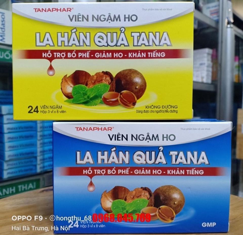 Thực phẩm bảo vệ sức khỏe Viên ngậm ho La Hán Quả Tana, thực phẩm bảo vệ sức khỏe Viên ngậm ho La Hán Quả Tana- không đường, nội dung quảng cáo không phù hợp với Giấy xác nhận nội dung quảng cáo đã được cấp.