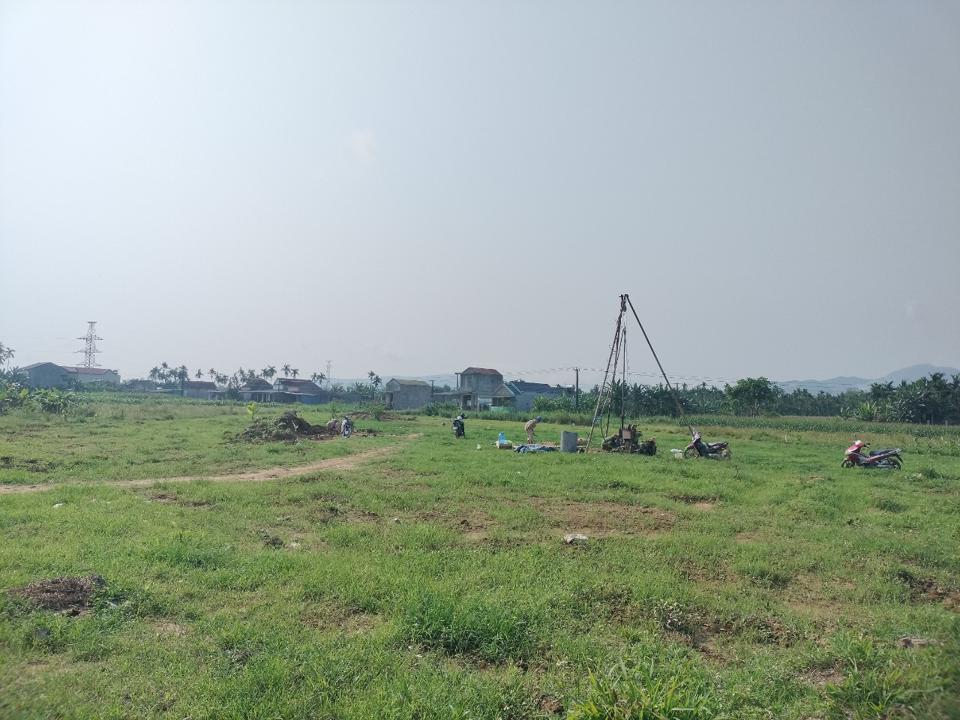 Công tác bồi thường, GPMB được tập trung thực hiện.