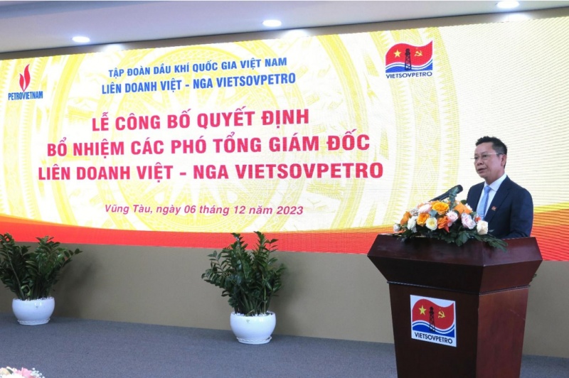 Quyết định bổ nhiệm các chức danh Phó Tổng Giám đốc Liên doanh Vietsovpetro