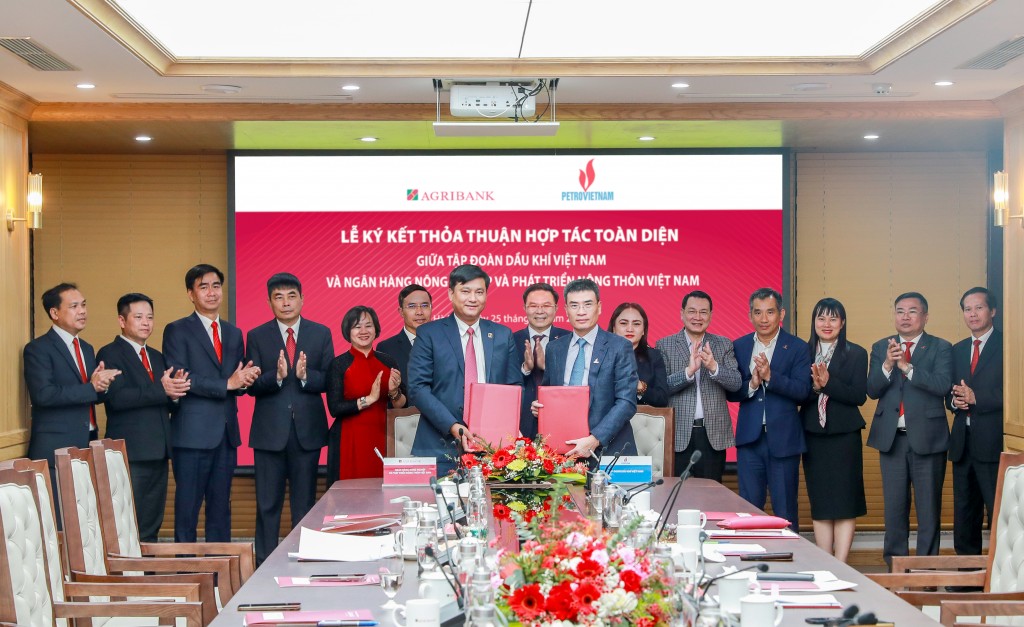 Agribank và Petrovietnam ký kết thỏa thuận hợp tác toàn diện