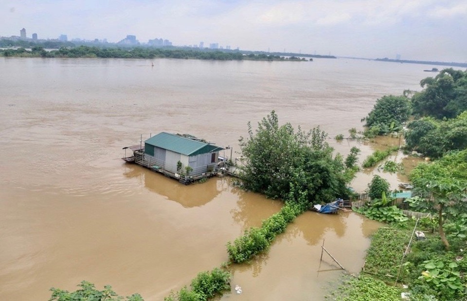 Lũ trên các sông tại TP Hà Nội sẽ diễn biến phức tạp. Ảnh minh hoạ.