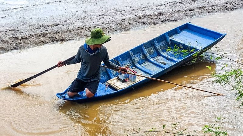 Chích điện là hình thức đánh cá tận diệt nguồn lợi thủy sản (ảnh minh họa)