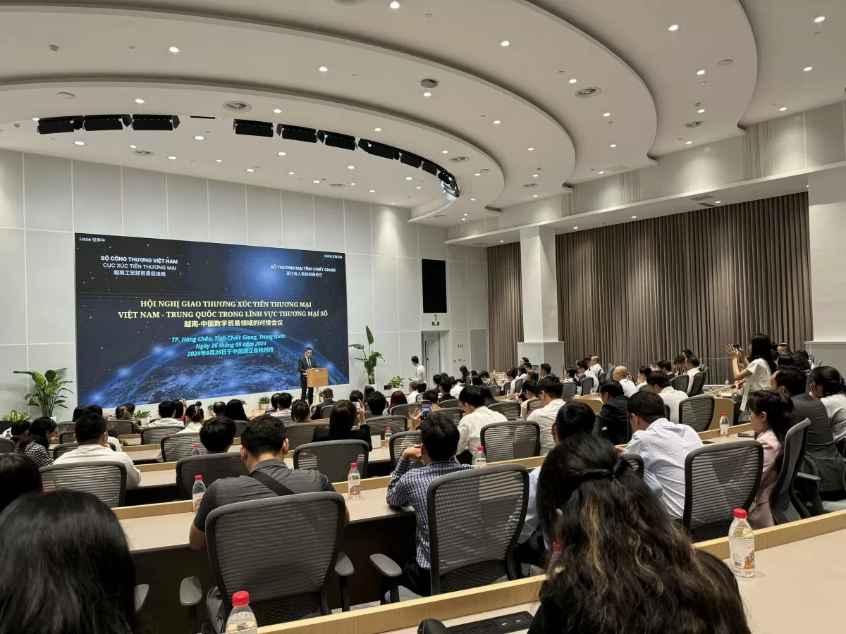 Xúc tiến hợp tác giữa Việt Nam-Trung Quốc trong lĩnh vực thương mại số