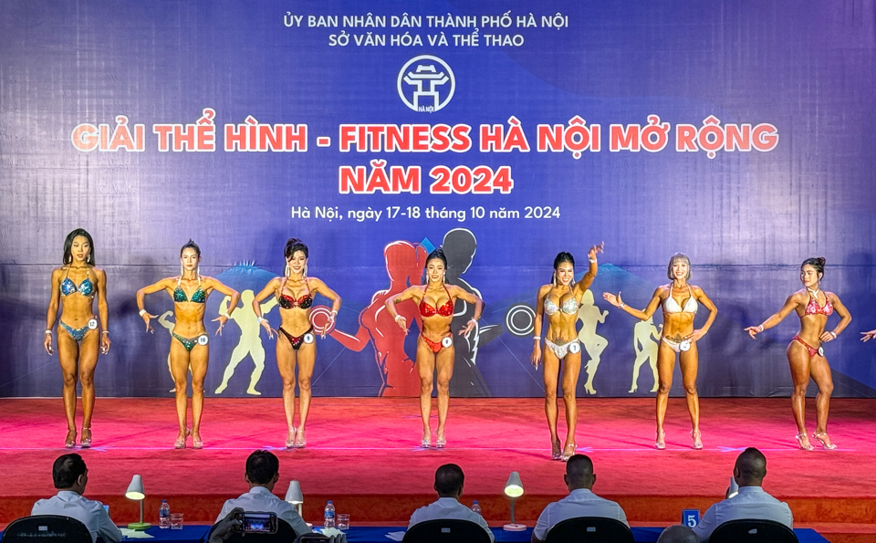Khai mạc Giải Thể hình - Fitness Hà Nội mở rộng năm 2024 - Ảnh 2