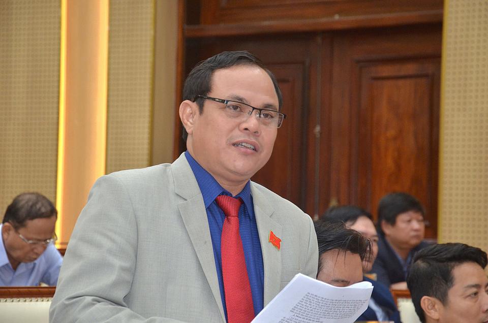 Trưởng Ban Dân tộc tỉnh Quảng Ngãi Hồ Ngọc Thịnh.