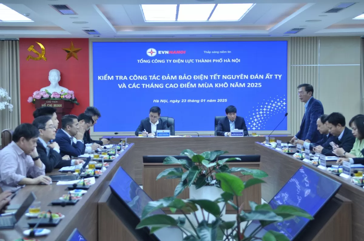 Ảnh Thứ trưởng Trương Thanh Hoài kiểm tra điện dịp Tết Ảnh Thứ trưởng Trương Thanh Hoài kiểm tra điện dịp Tết