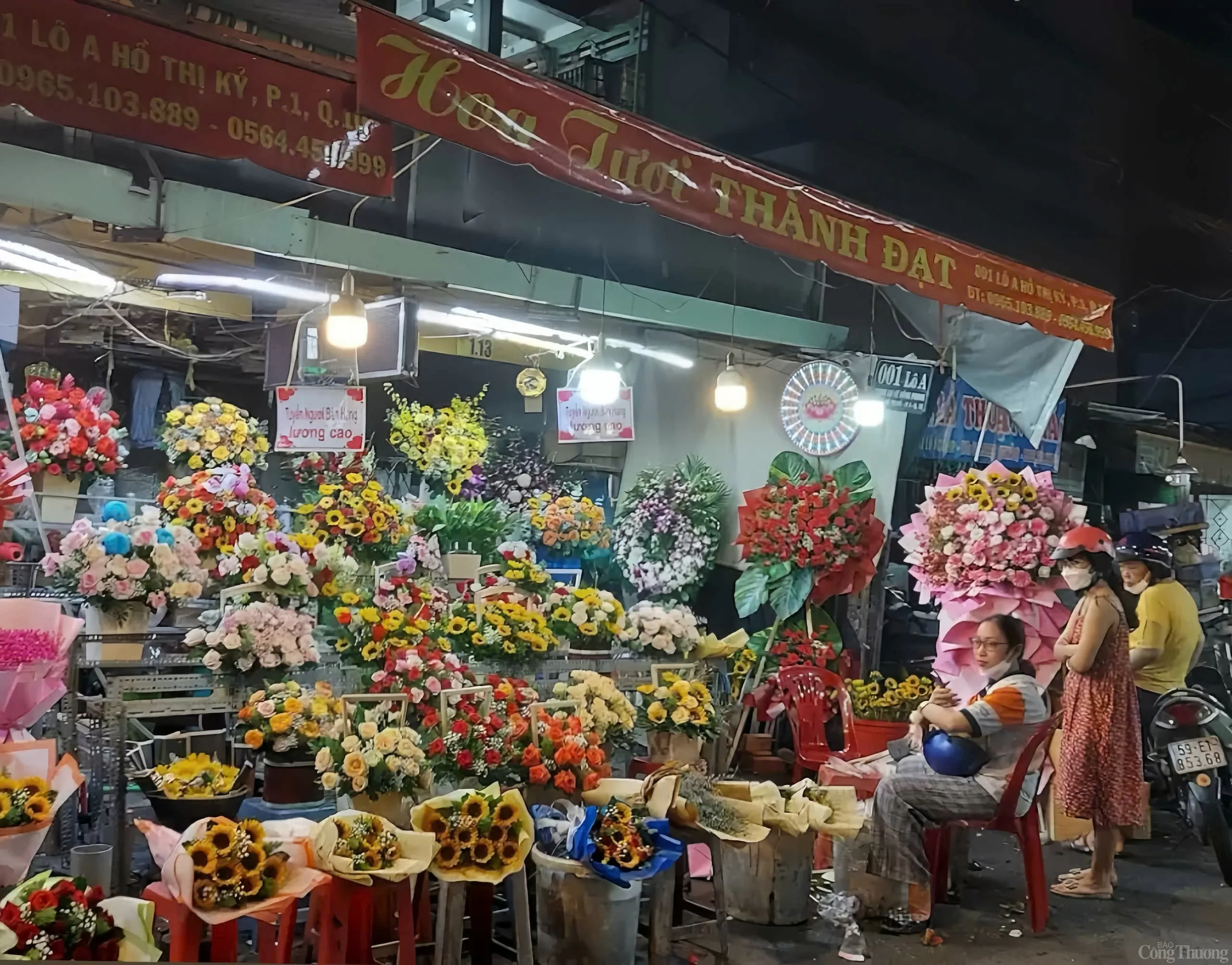 TP. Hồ Chí Minh: Giá hoa tăng mạnh trước thềm ngày 8/3 TP. Hồ Chí Minh: Giá hoa tăng mạnh trước thềm ngày 8/3