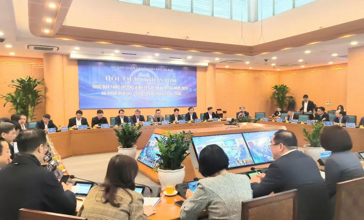 Hà Nội thúc đẩy tăng trưởng cao nhất trong năm 2025 Hà Nội thúc đẩy tăng trưởng cao nhất trong năm 2025