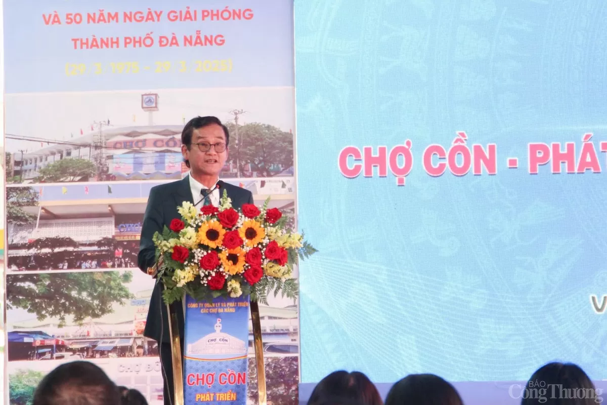 ông Đàm Văn Tẩu – Giám đốc Công ty Quản lý và Phát triển các chợ Đà Nẵng