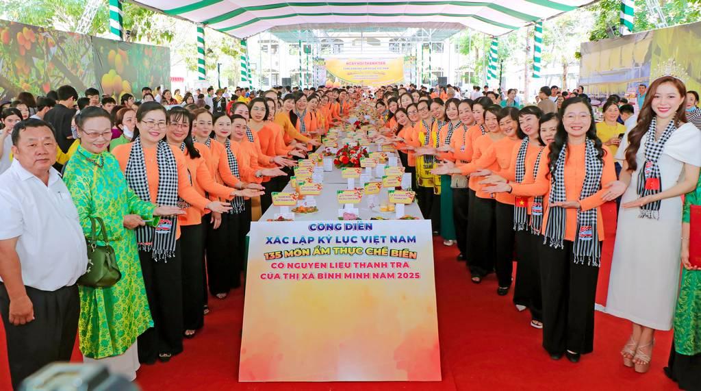 Thanh trà đã trở thành trái cây đặc sản của quê hương Bình Minh.