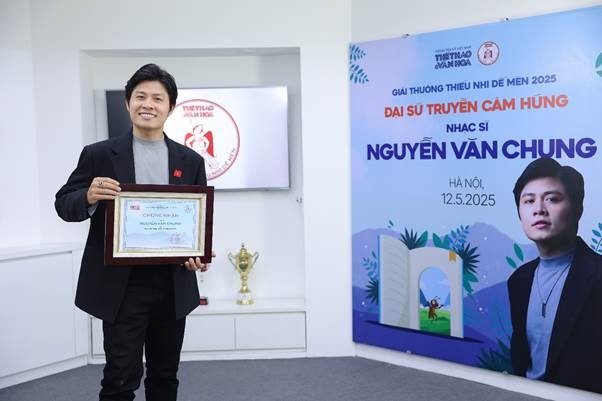 Sự đồng hành của Đại sứ Truyền cảm hứng như Nguyễn Văn Chung sẽ giúp giải thưởng kết nối sâu rộng hơn với cộng đồng Sự đồng hành của Đại sứ Truyền cảm hứng như Nguyễn Văn Chung sẽ giúp giải thưởng kết nối sâu rộng hơn với cộng đồng