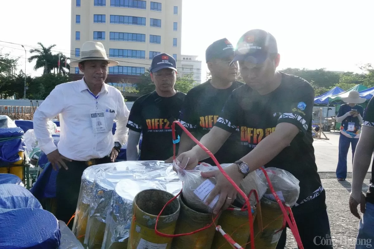Đội pháo hoa Đà Nẵng sẽ mang đến phần trình diễn Đội pháo hoa Đà Nẵng sẽ mang đến phần trình diễn