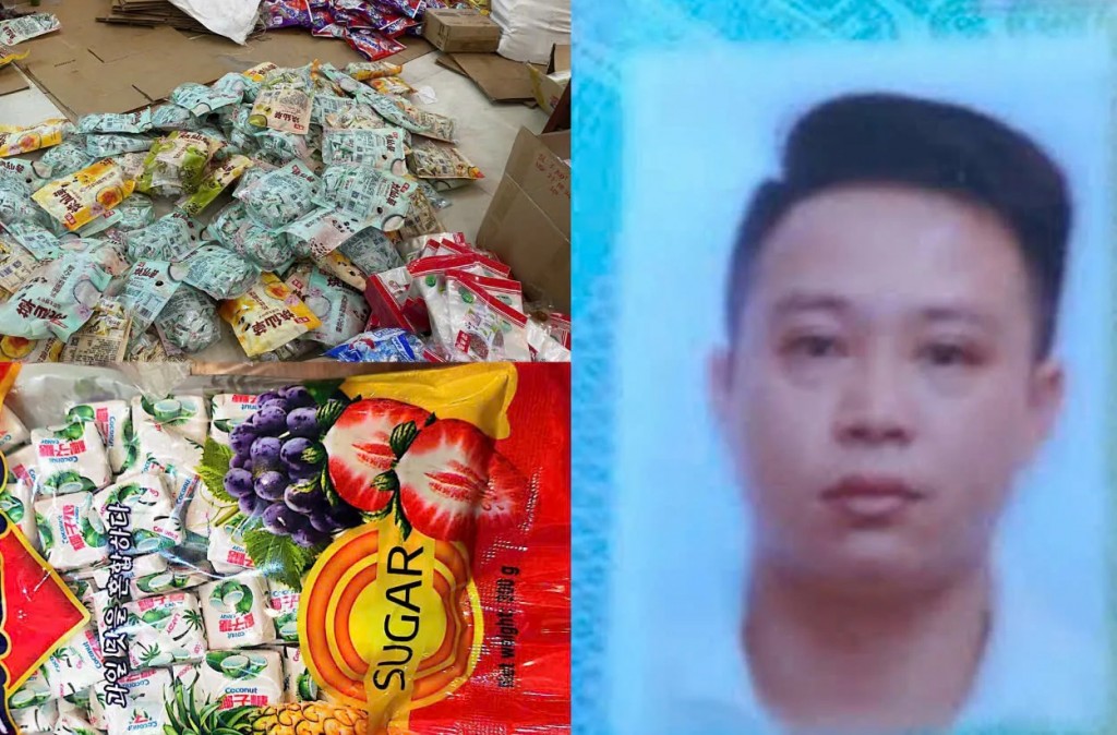 Đối tượng Nguyễn Viết Cường và tang vật vụ án Đối tượng Nguyễn Viết Cường và tang vật vụ án