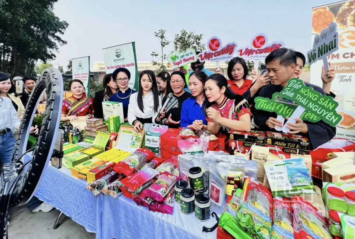 Thái Nguyên: Thúc đẩy tiêu thụ nông sản qua nền tảng số