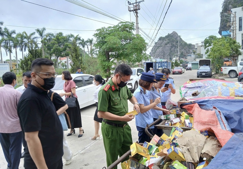 Lực lượng chức năng tỉnh Quảng Ninh đang phân loại, xác minh làm rõ