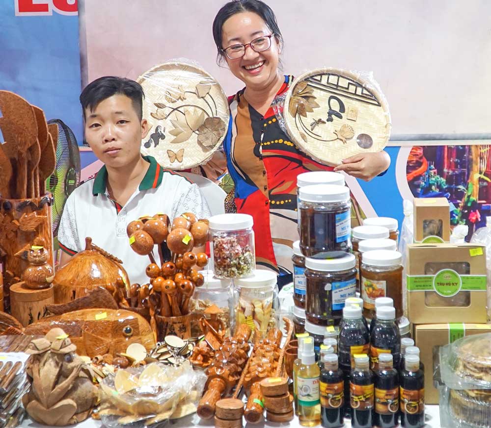 Các chương trình xúc tiến thương mại ngày càng hoạt động hiệu quả giúp sản phẩm OCOP của tỉnh đến gần hơn với người tiêu dùng trên cả nước.