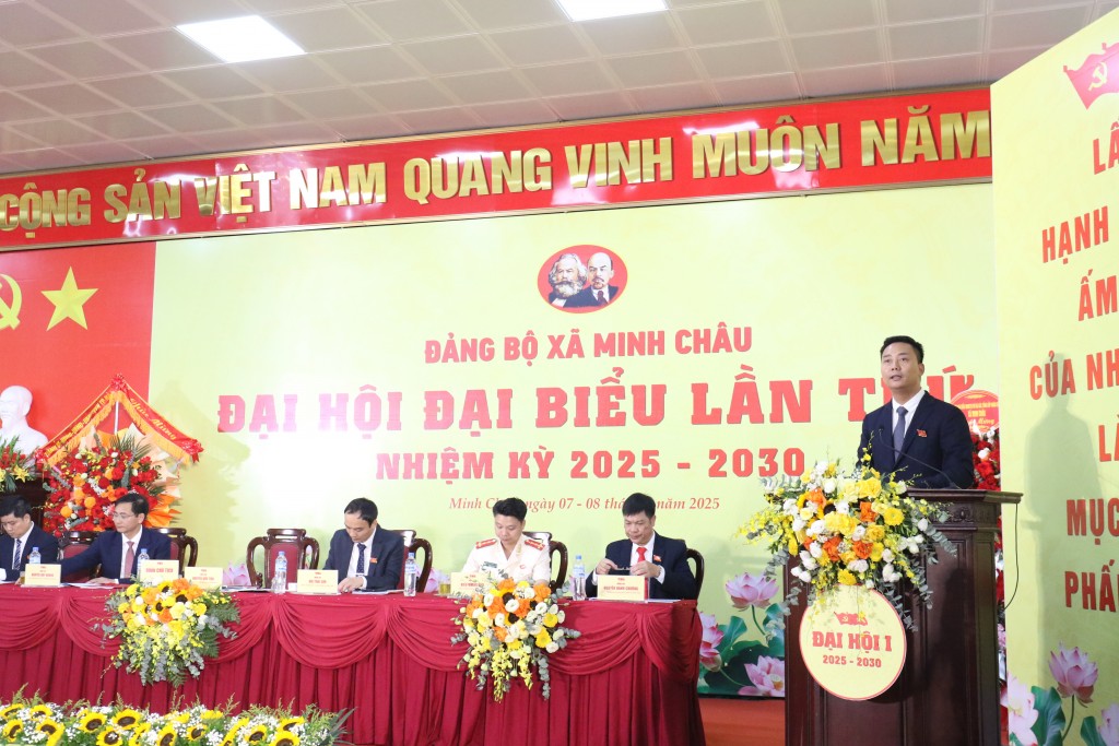 Xã Minh Châu bước trên hành trình xanh, văn minh, hạnh phúc Xã Minh Châu bước trên hành trình xanh, văn minh, hạnh phúc