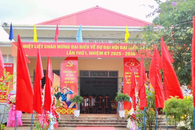 Đại hội đại biểu Đảng bộ xã lần thứ nhất, nhiệm kỳ 2025 - 2030