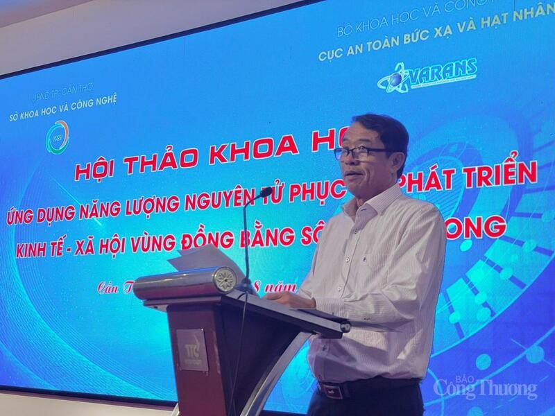 Ông Nguyễn Văn Khởi, Phó Chủ tịch UBND TP. Cần Thơ phát biểu tại hội thảo